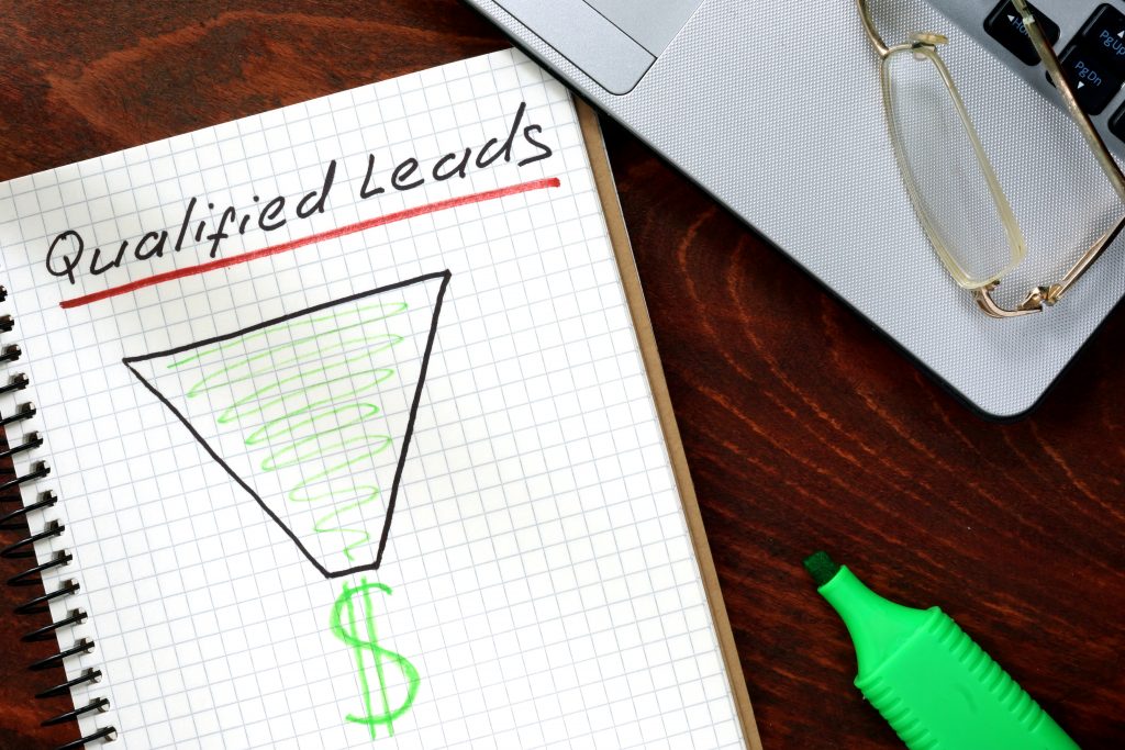Qualified lead generation builds a successful sales funnel