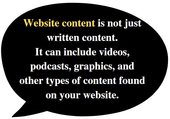 Employ web content services for your business website.